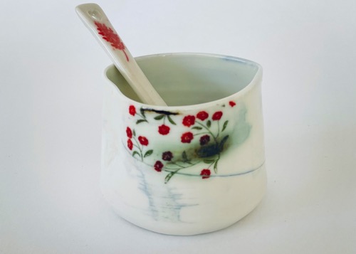 Heart Pot & Spoon (HSP-A7)