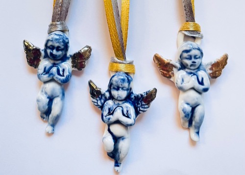 Set of 3×Cherub Tree Decs (CHE-A02)